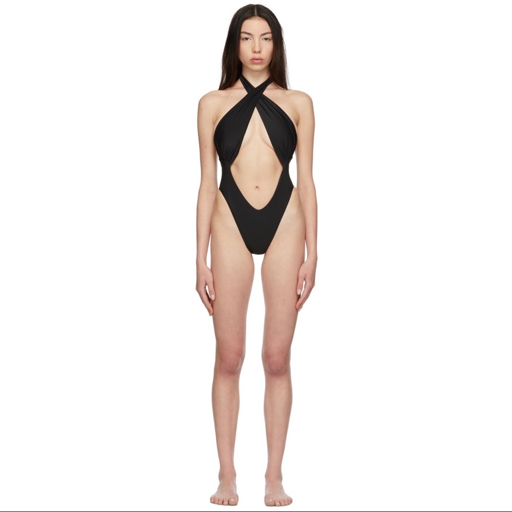 MIAOU Demi One Piece in Black